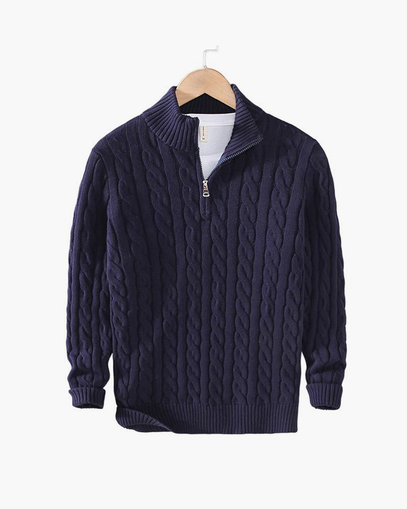 TAEBAEK Zipped Sweater