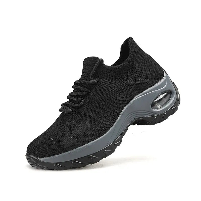Wrenley - Women's Elastic Knit Slip-On Orthopedic Sneakers