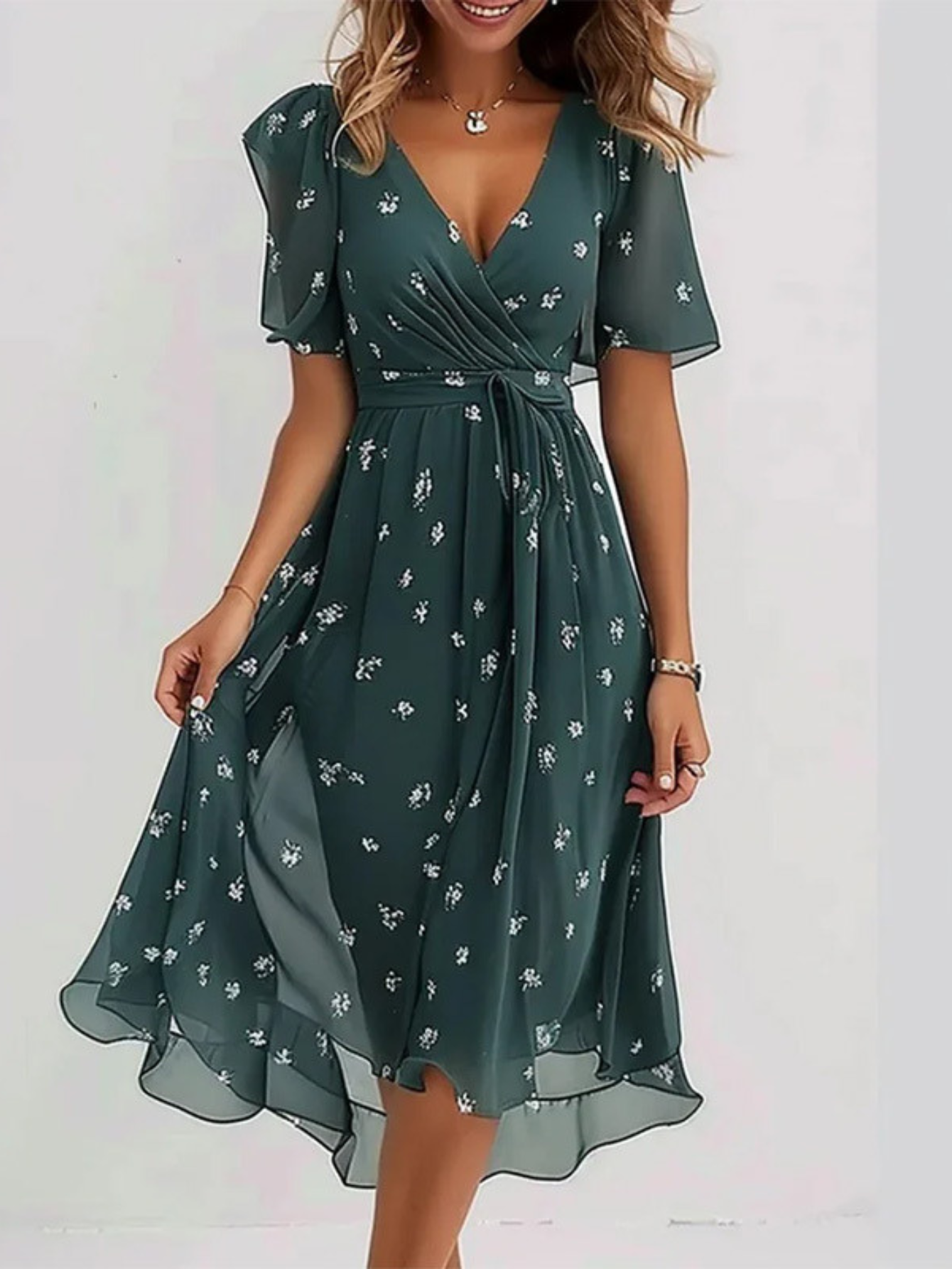 Matilda™ | Summer Dress With Belly Cover