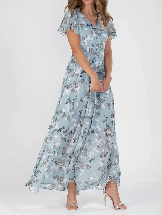 Blair - Flattering Glamorous Tummy Covering Dress