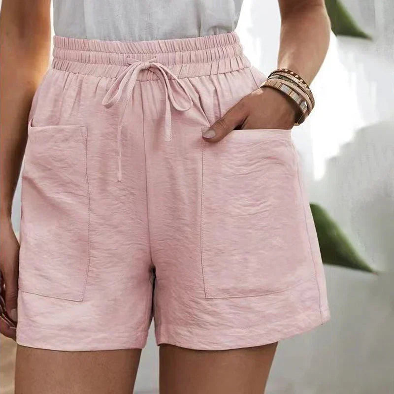 Bellamy - Casual Summer Drawstring Women’s Shorts