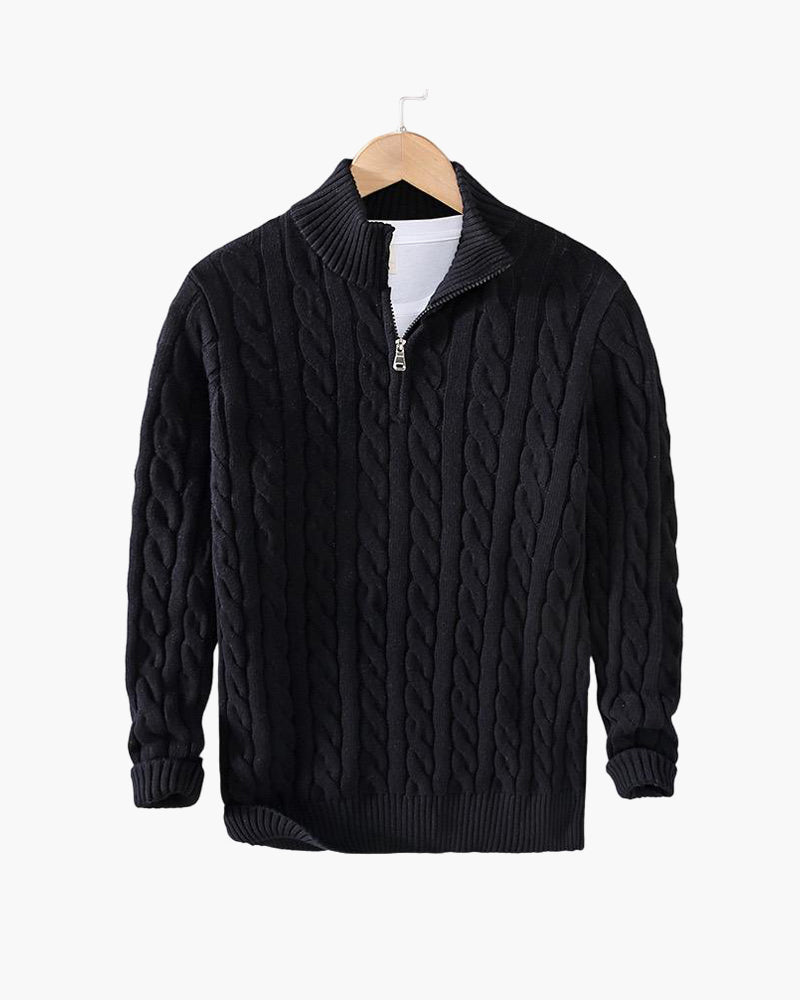 TAEBAEK Zipped Sweater