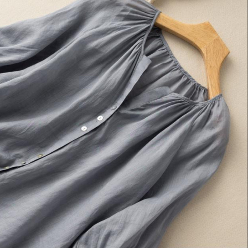 Alena | Linen Blouse
