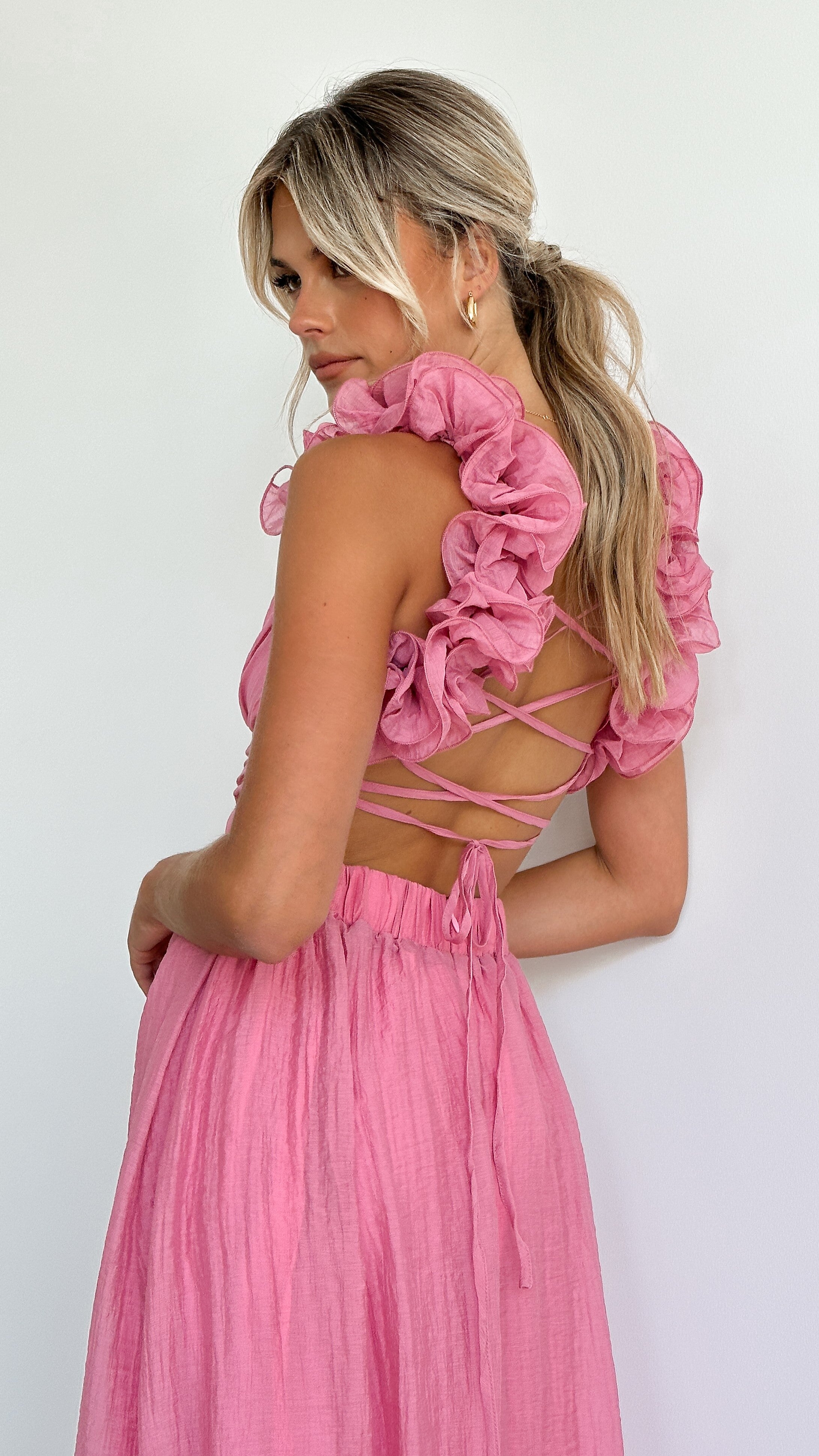 Rylee - Elegant Sleeveless Bandage Hollow Party Dress