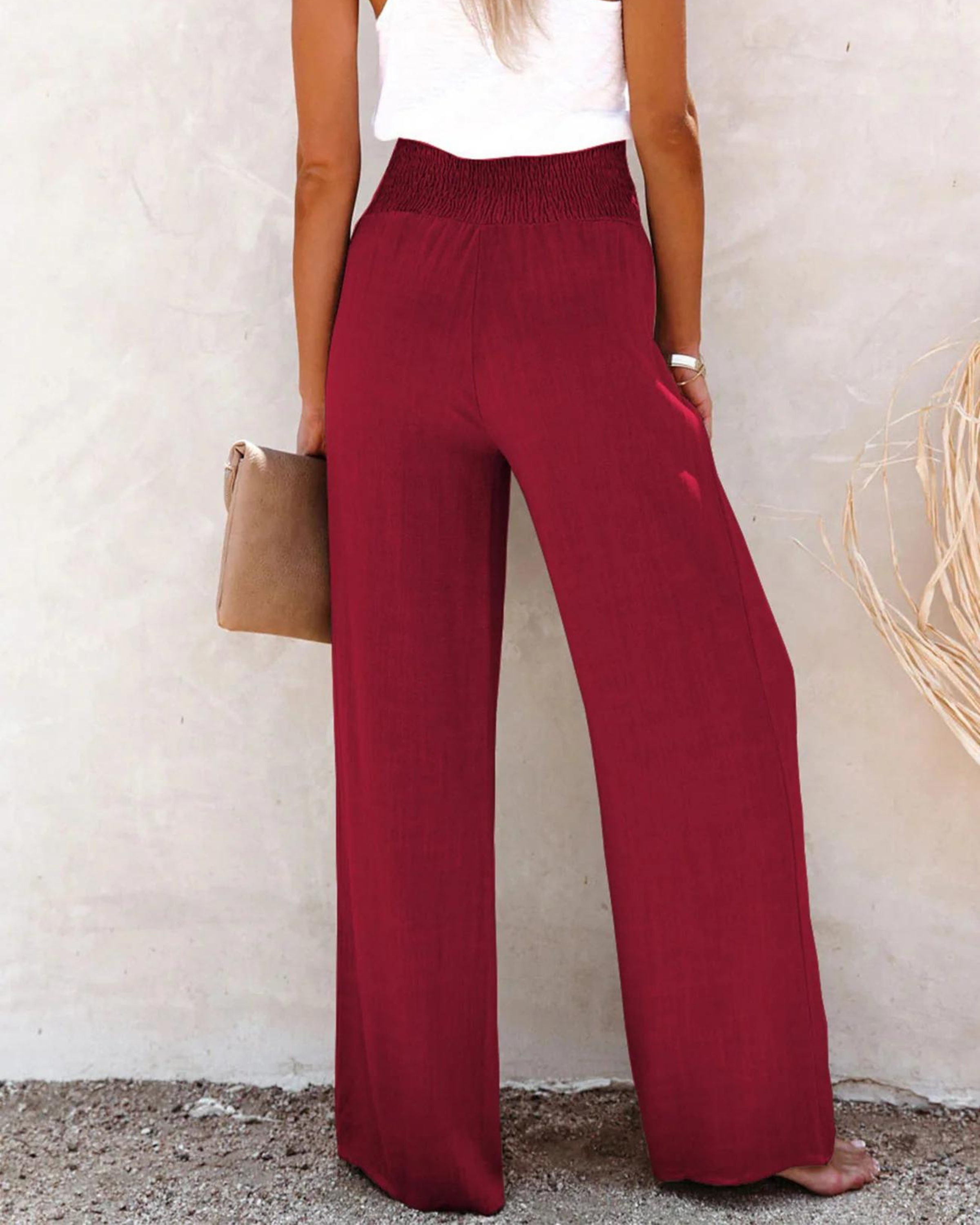 Camden - Women’s Cotton Linen Loose Casual Pants