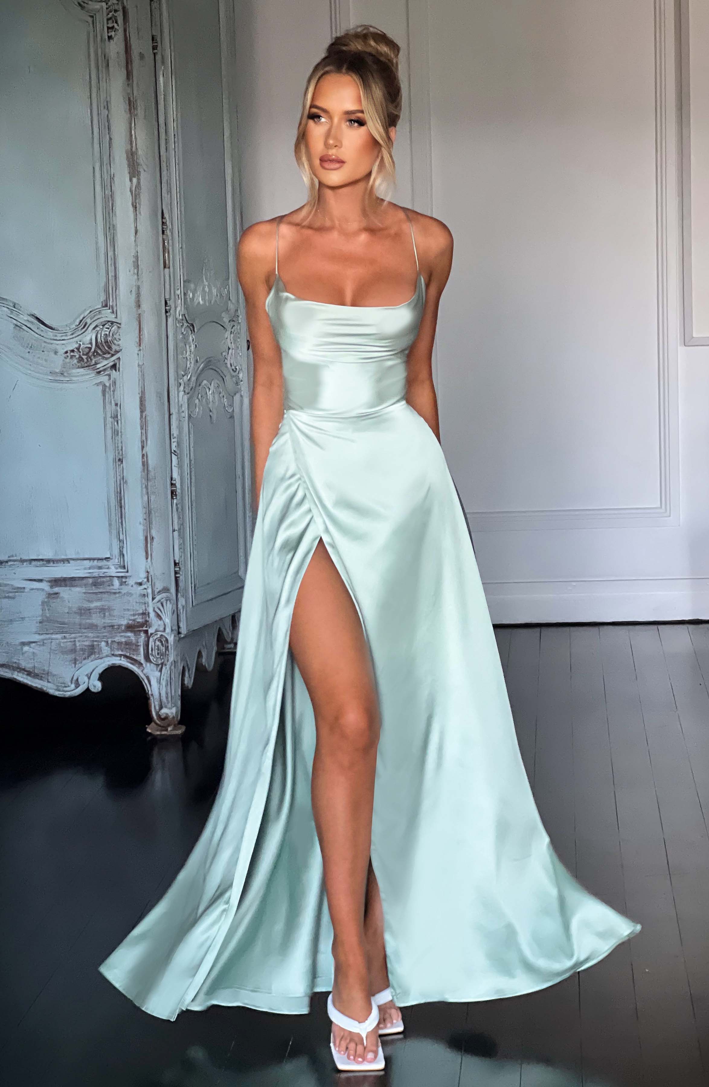 Bethany Maxi Dress - Sage Dress XS Babyboo Fashion Premium Exclusive Design