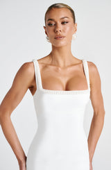 Ines Midaxi Dress - Ivory