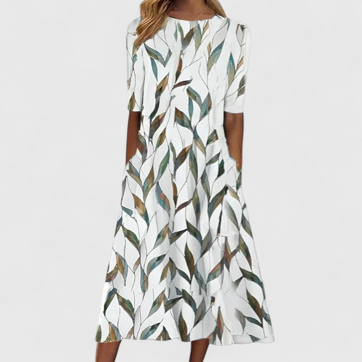 Sarah | Elegant Midi Dress