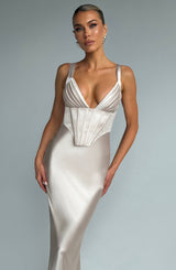 Shae Maxi Dress - Shell