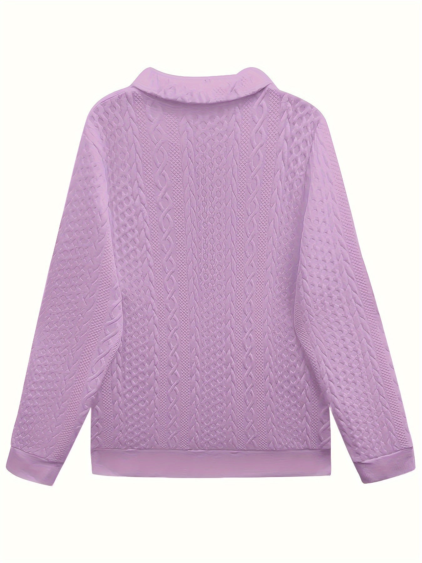 Sofie – Elegant Long Sleeve Zipper Pocket Sweatshirt