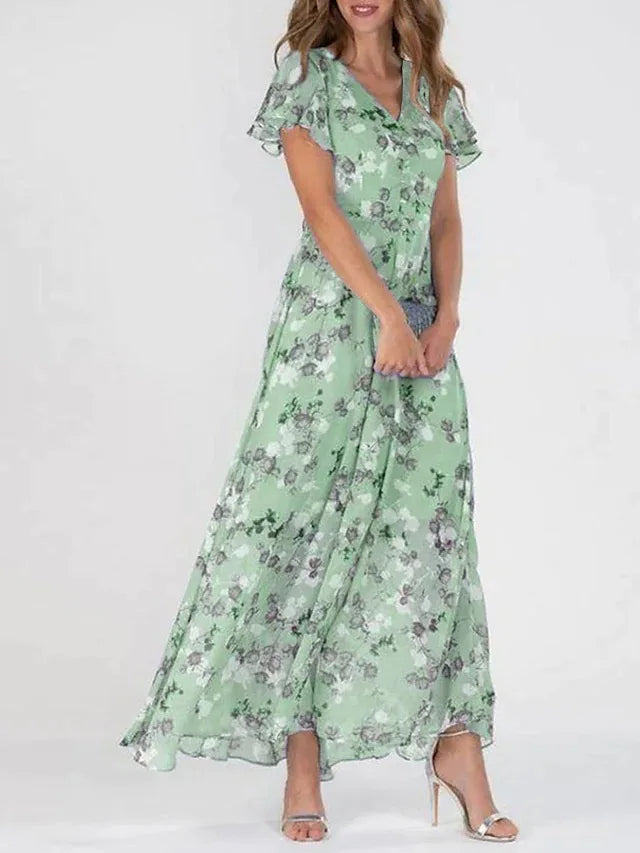 Blair - Flattering Glamorous Tummy Covering Dress
