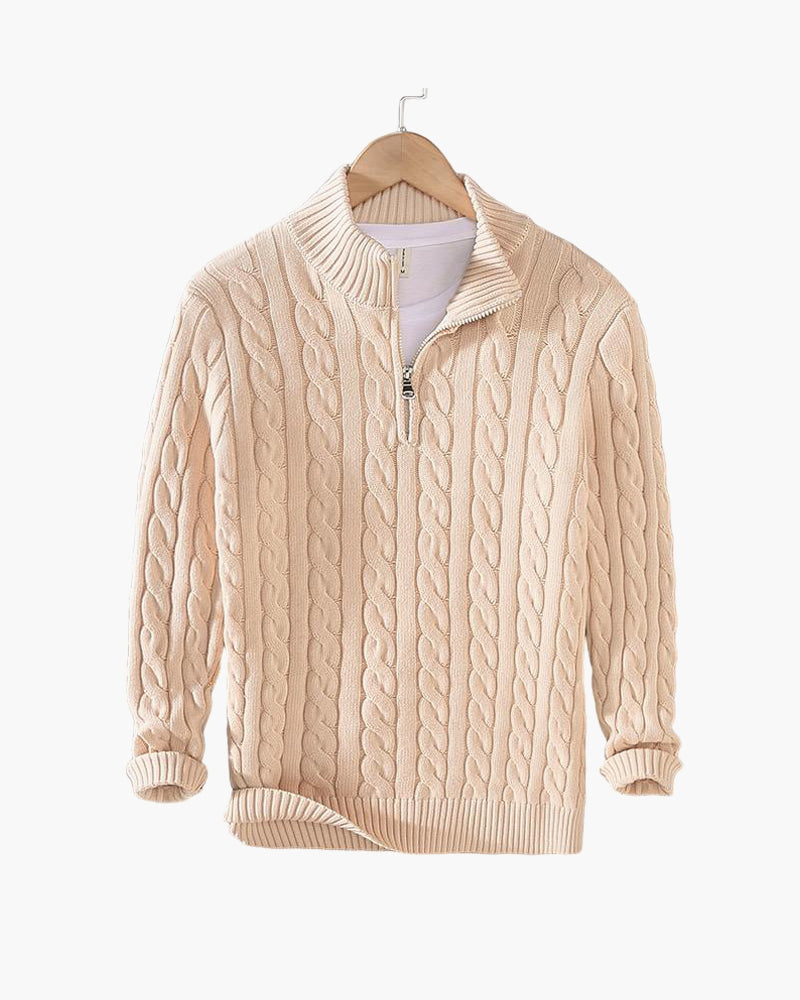 TAEBAEK Zipped Sweater