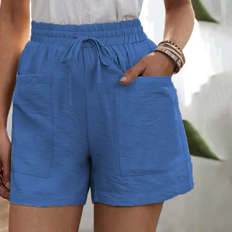 Bellamy - Casual Summer Drawstring Women’s Shorts