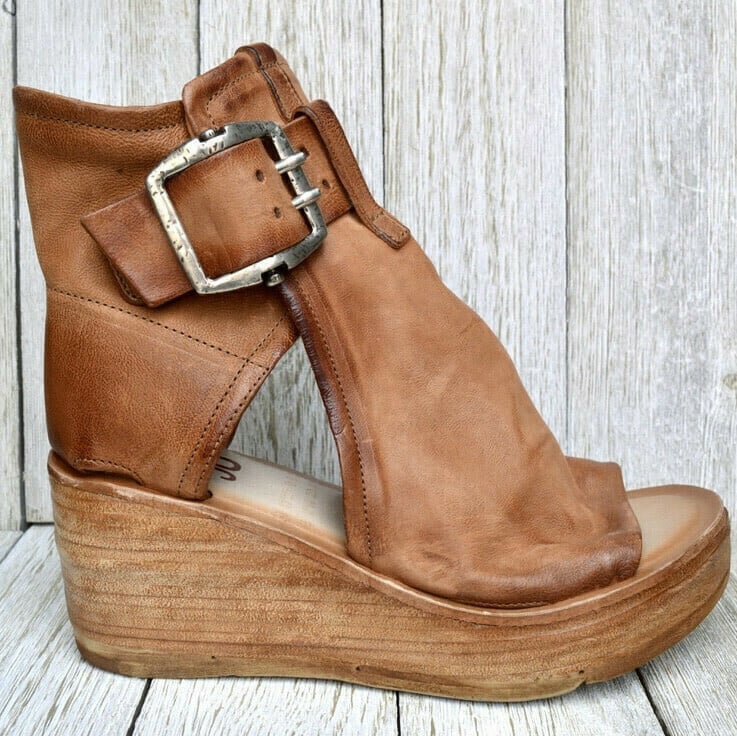 Sharon | Boho Style Sandals With Buckle