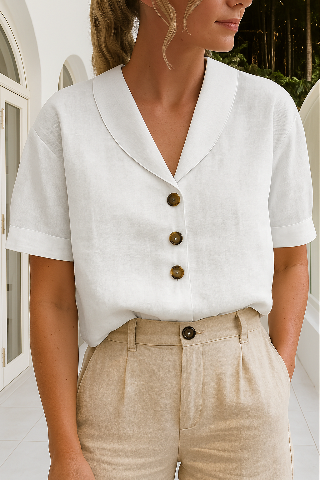 Christina | Elegante camicetta 1+1 gratuito