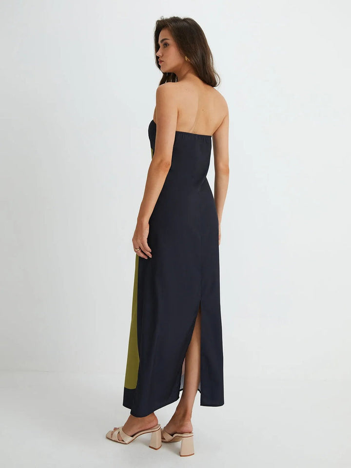 Paige - Women’s Strapless Printed Maxi Dress