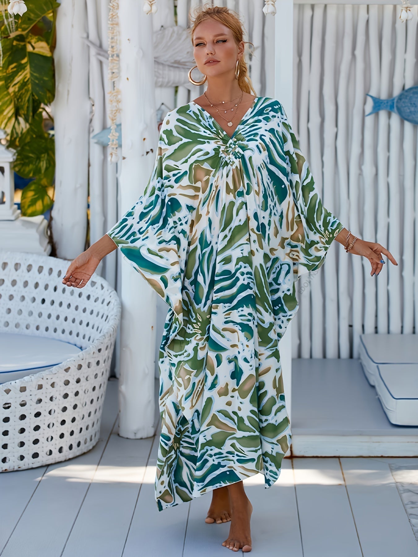 Sophia - Women’s Lightweight Tropical Dress