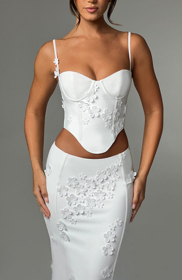 Dalary Top - White Tops Babyboo Fashion Premium Exclusive Design