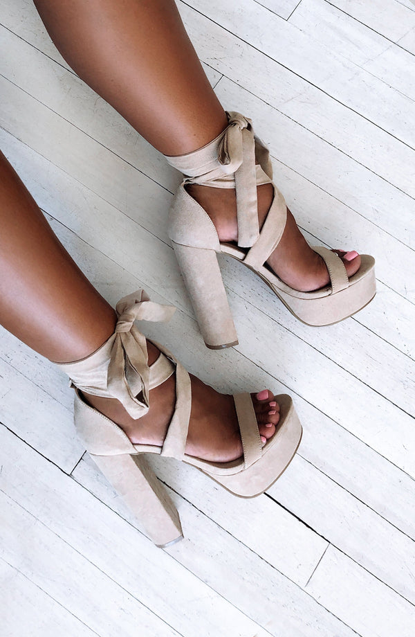 Danica Block Heels - Nude Accessories 5 Babyboo Fashion Premium Exclusive Design