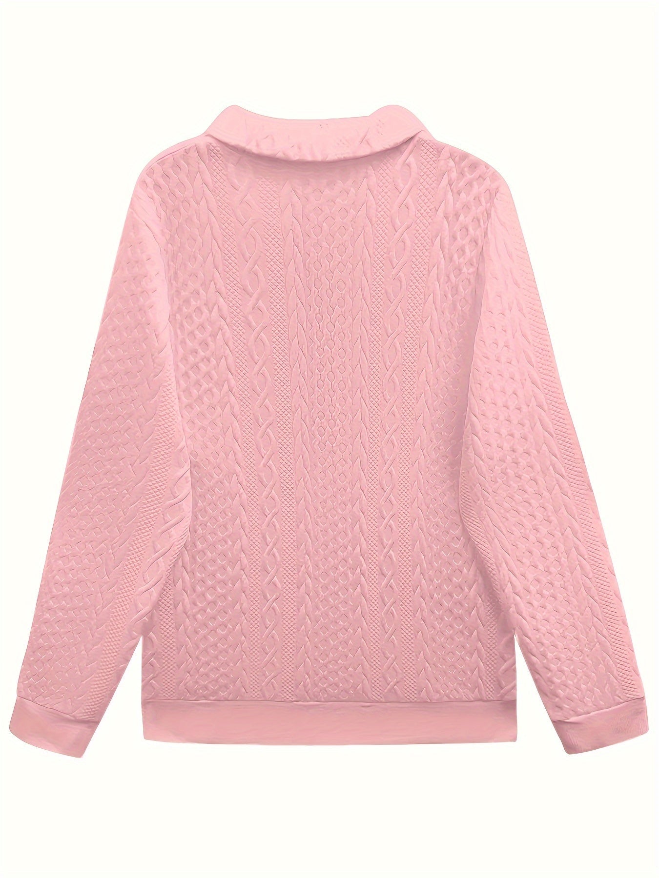 Sofie – Elegant Long Sleeve Zipper Pocket Sweatshirt