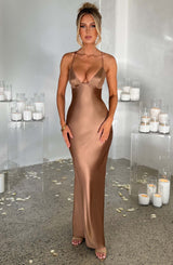 Fenty Maxi Dress - Chocolate