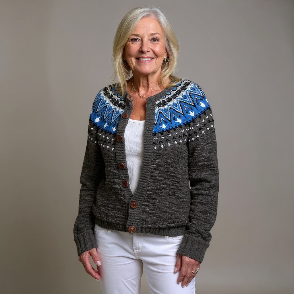 Jade | Vintage Icelandic Cardigan