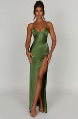 Isobel Maxi Dress - Emerald