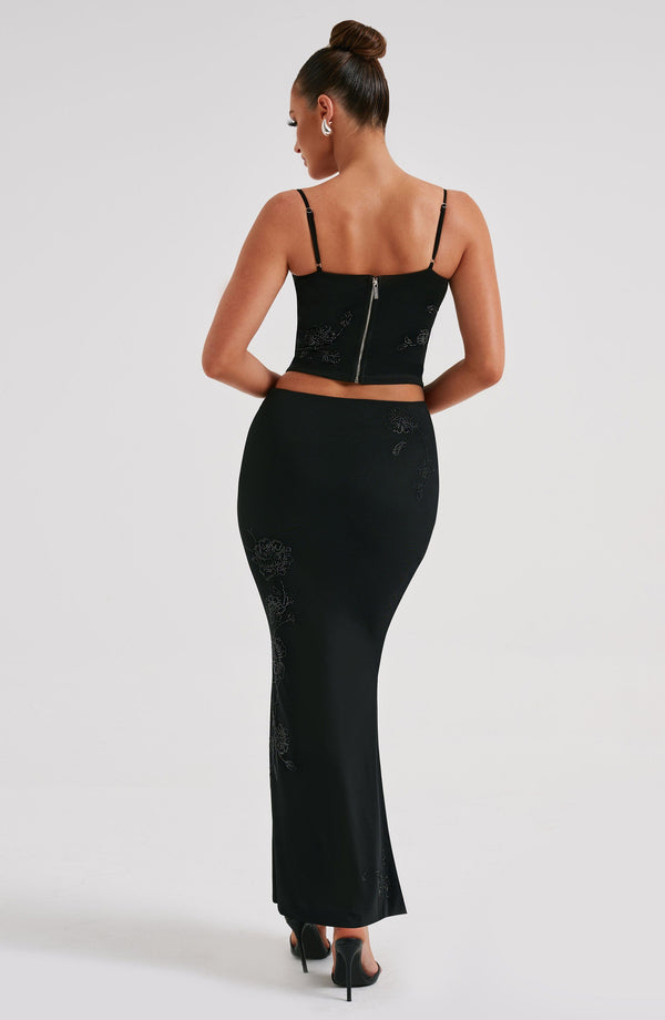 Izi Maxi Skirt - Black