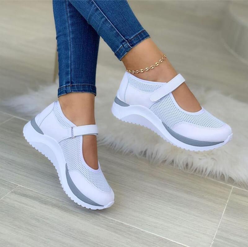 Saffron - Women’s Orthopedic Thick Sole Sneakers