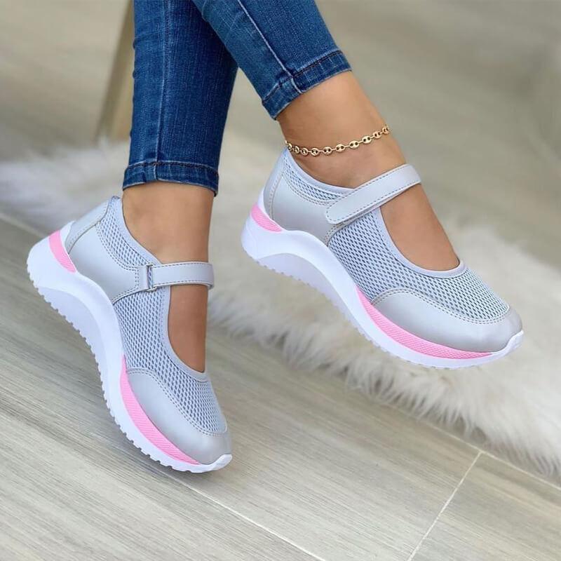 Saffron - Women’s Orthopedic Thick Sole Sneakers