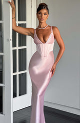 Shae Maxi Dress - Blush Dress Babyboo Fashion Premium Exclusive Design