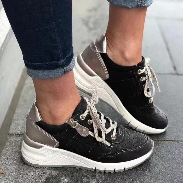 Juniper - Women's Orthopedic Wedge Sneakers